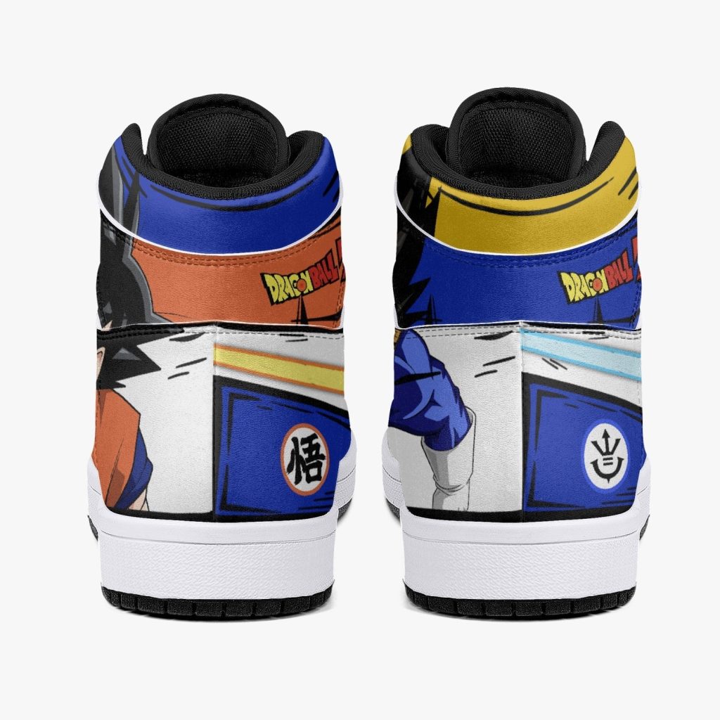 goku and vegeta dragon ball j force shoes 0tzny - Dragon Ball Z Shoes