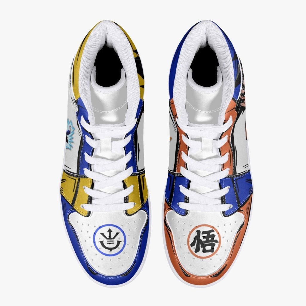 goku and vegeta dragon ball j force shoes 8hr97 - Dragon Ball Z Shoes