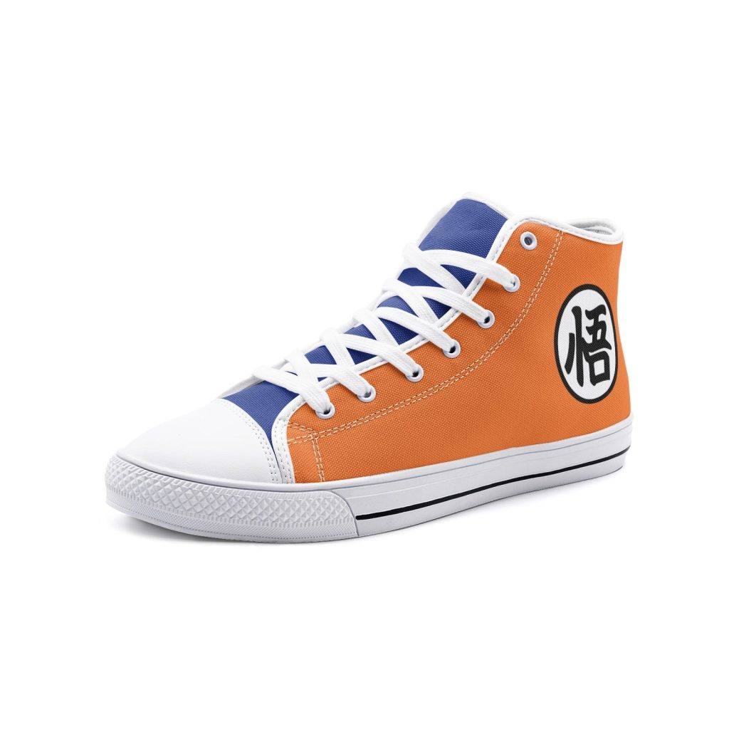 goku dragon ball z classic high top canvas shoes vmkwa - Dragon Ball Z Shoes