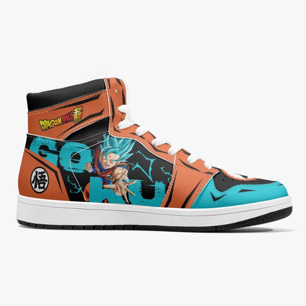 goku super saiyan blue dragon ball j force shoes 9vses - Dragon Ball Z Shoes