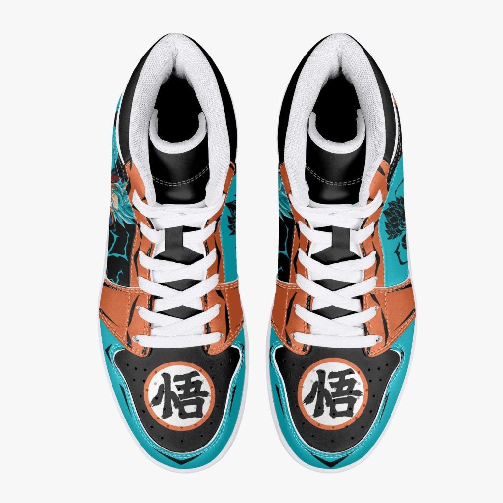 goku super saiyan blue dragon ball j force shoes jz6hy - Dragon Ball Z Shoes