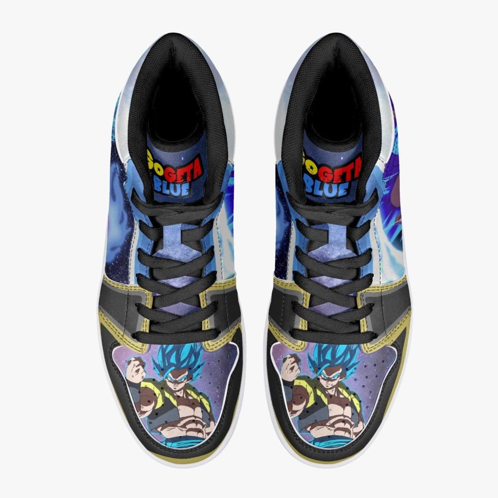 super saiyan blue gogeta dragon ball super broly j force shoes 0m8qd - Dragon Ball Z Shoes