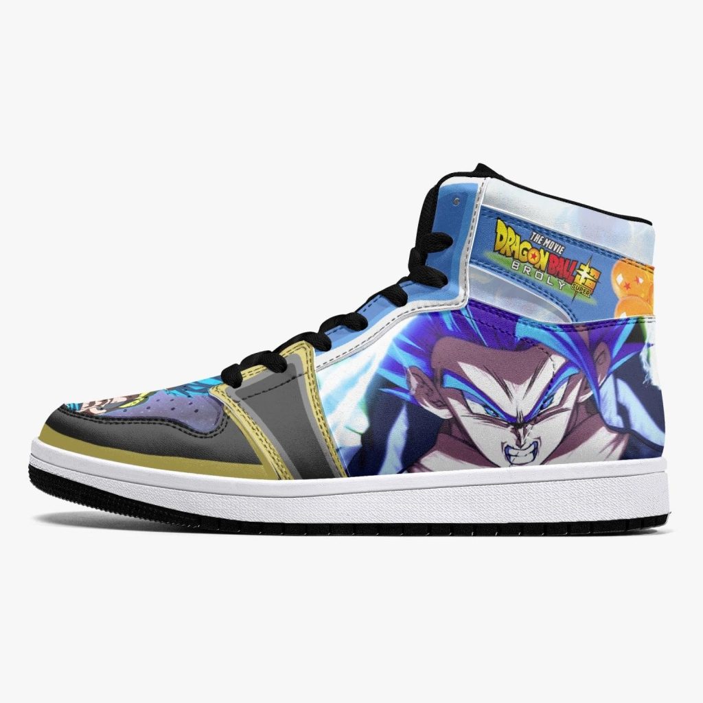 super saiyan blue gogeta dragon ball super broly j force shoes nj7z0 - Dragon Ball Z Shoes