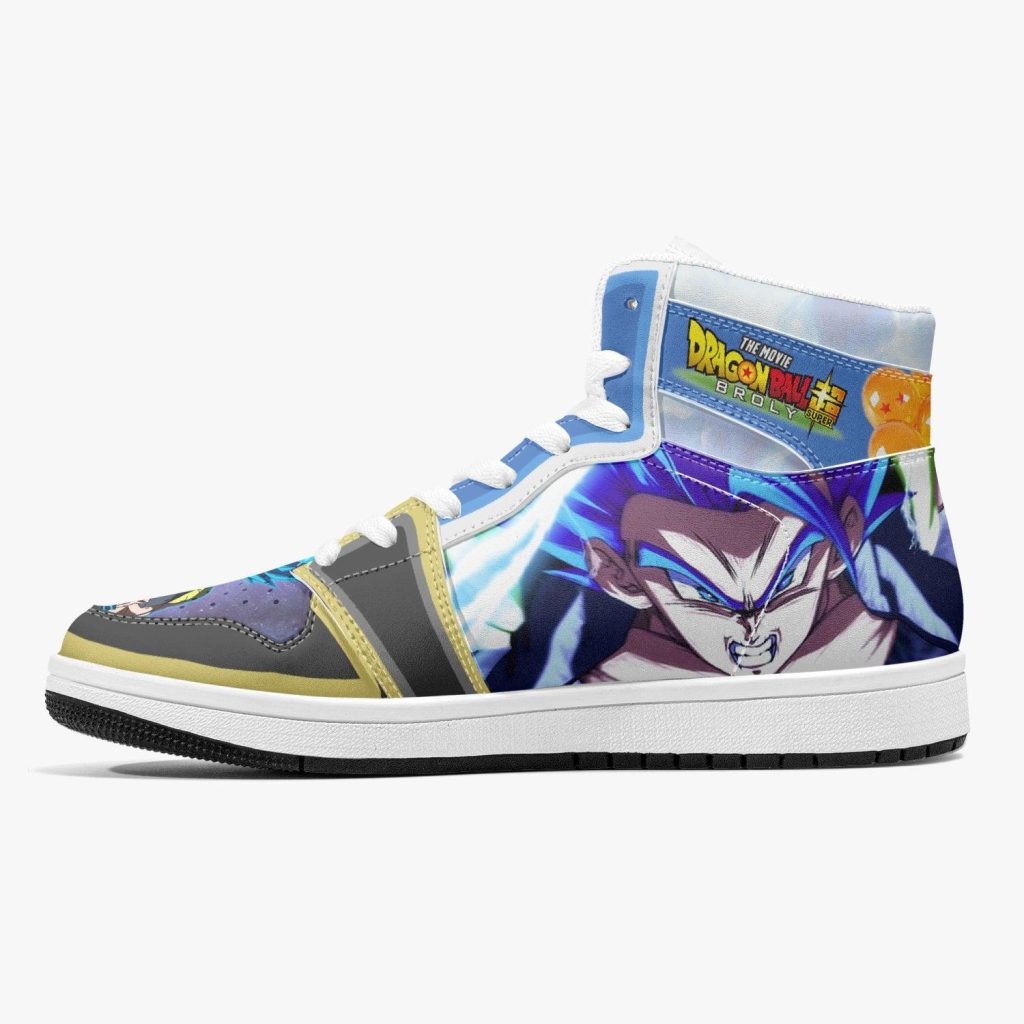 super saiyan blue gogeta dragon ball super broly j force shoes nqjdg - Dragon Ball Z Shoes