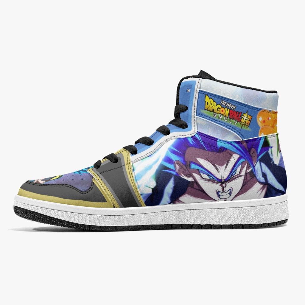 super saiyan blue gogeta dragon ball super broly j force shoes wnf7w - Dragon Ball Z Shoes