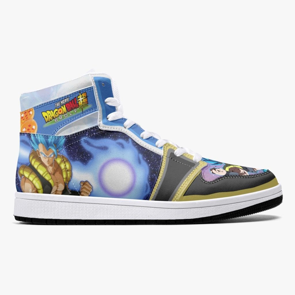 super saiyan blue gogeta dragon ball super broly j force shoes - Dragon Ball Z Shoes