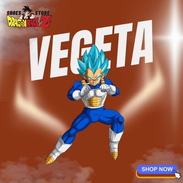 vegeta 1 - Dragon Ball Z Shoes