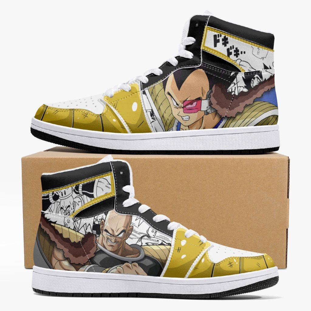 vegeta and nappa dragon ball z j force shoes lpg53 - Dragon Ball Z Shoes