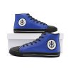 vegeta dragon ball z classic high top canvas shoes 61xiu - Dragon Ball Z Shoes