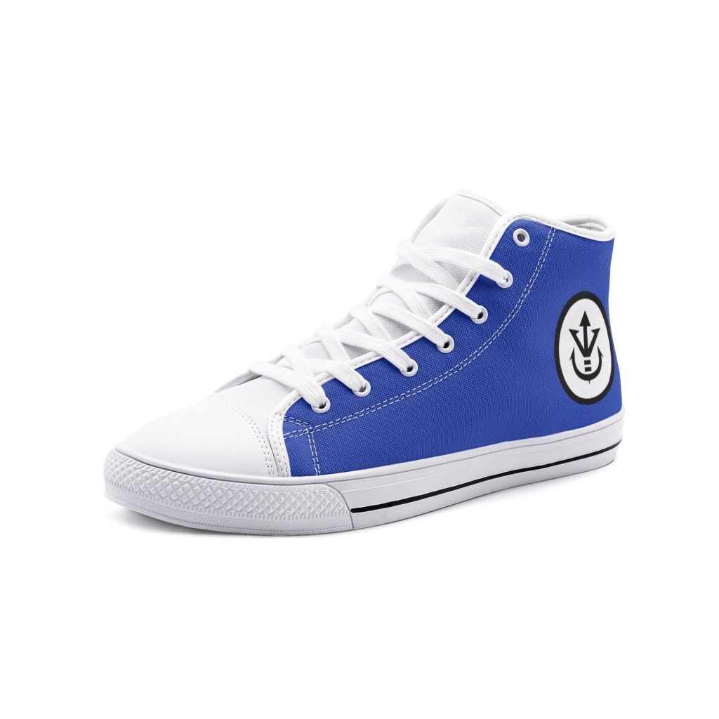 vegeta dragon ball z classic high top canvas shoes btibl - Dragon Ball Z Shoes