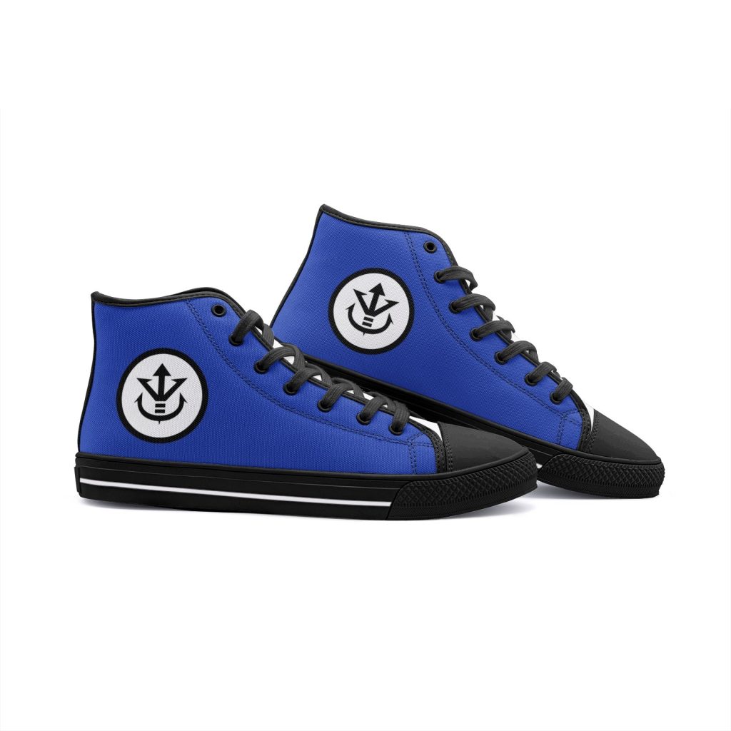 vegeta dragon ball z classic high top canvas shoes uqcg2 - Dragon Ball Z Shoes