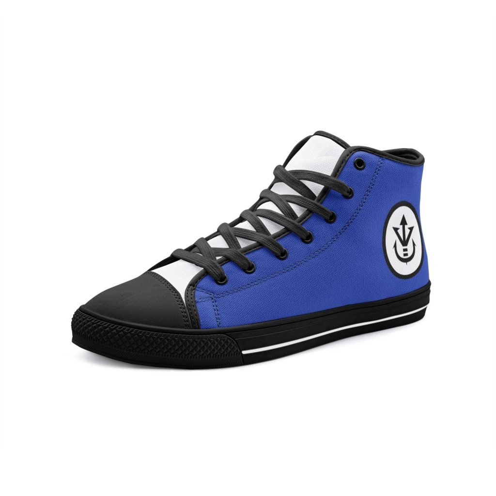 vegeta dragon ball z classic high top canvas shoes wmd8c - Dragon Ball Z Shoes