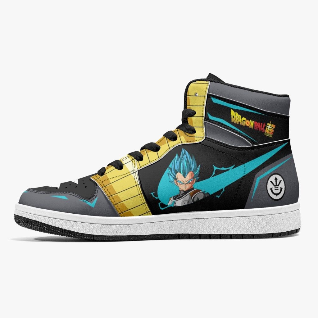 vegeta super saiyan blue dragon ball z j force shoes - Dragon Ball Z Shoes