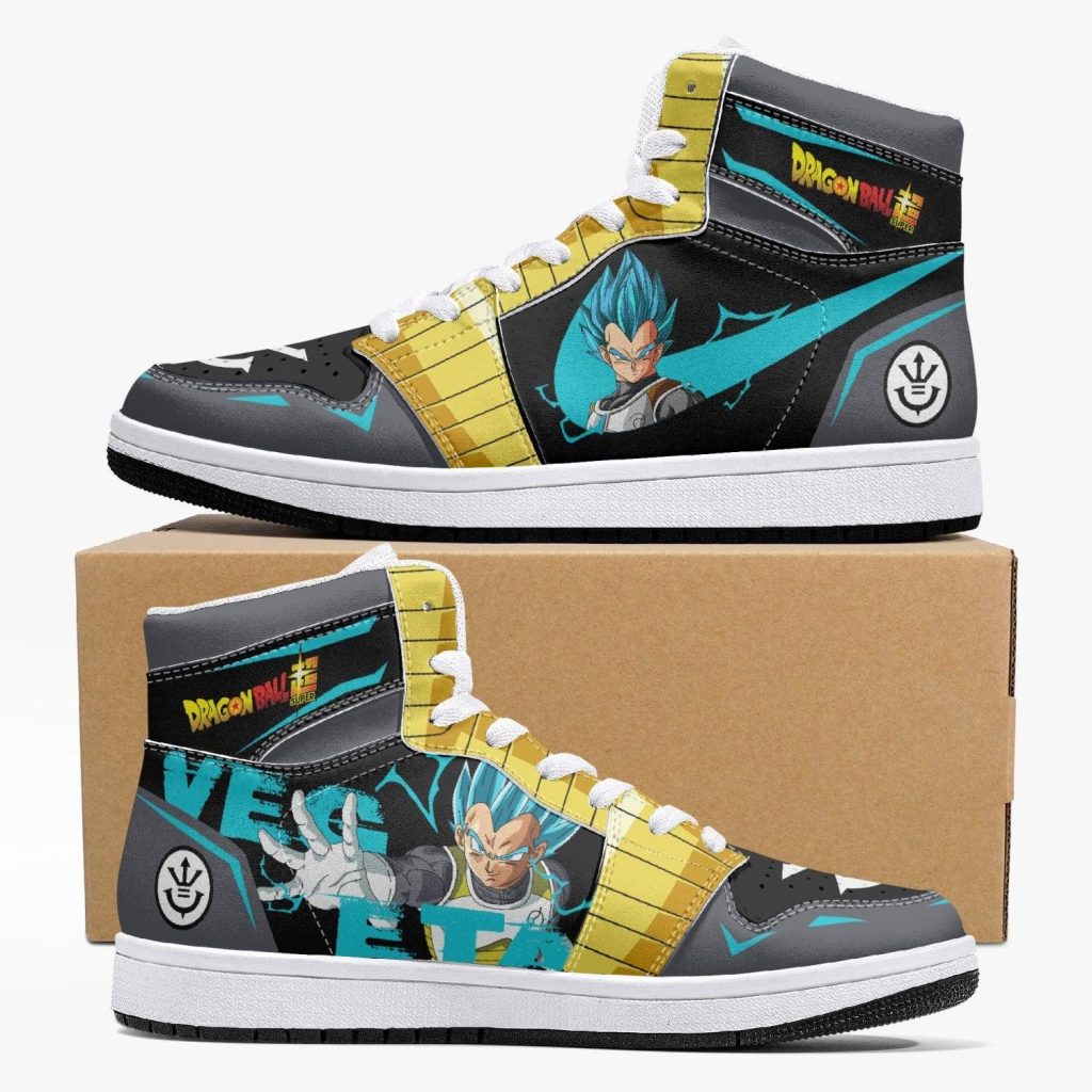 vegeta super saiyan blue dragon ball z j force shoes 9er37 - Dragon Ball Z Shoes